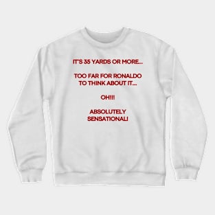 Cristiano Ronaldo Iconic Commentary Crewneck Sweatshirt